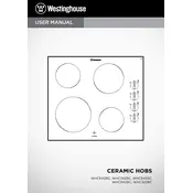 Westinghouse WHC322BC Cooktop manual cover