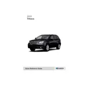 Subaru Tribeca 3.6R Limited 2012 SUV manual cover