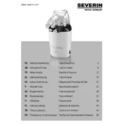 Severin PC 3751 Popcorn Maker manual cover