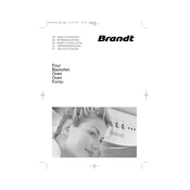 Brandt FC642BF1 Oven manual cover