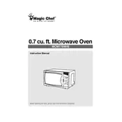 Magic Chef MCM770B Microwave manual cover