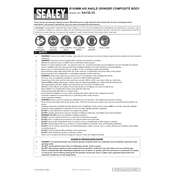 Sealey SA152.V2 Grinder manual cover