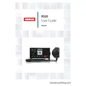 Simrad Navico RS20 Radio manual cover