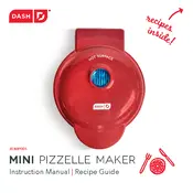 Dash DMP001 Mini Pizzelle Maker manual cover