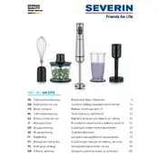 Severin SM 3775 Mixer manual cover