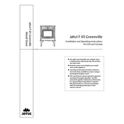 Jotul F 45 Greenville Stove manual cover