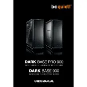 be quiet! Dark Base 900 White Case manual cover