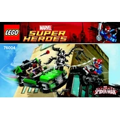 LEGO Spider-Man 76004-2 Construction Set manual cover