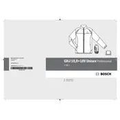 Bosch 0 618 800 066 Clothing manual cover