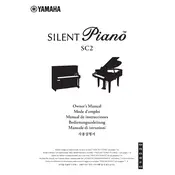 Yamaha Silent Piano SC2 Piano