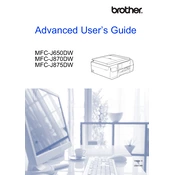 Brother MFC-J650DW Advanced manual cover