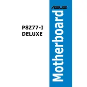 ASUS P8Z77-I DELUXE Motherboard manual cover