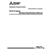 Mitsubishi RV-2F-D Robot manual cover