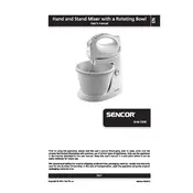 Sencor SHM 5330 Mixer manual cover