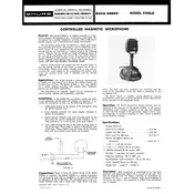 Shure 510SLB Microphone manual cover