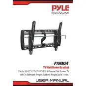 Pyle PYWM24 Mount Bracket manual cover