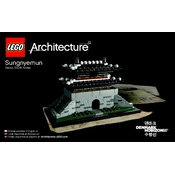 LEGO Sungnyemun 21016 Construction Set manual cover