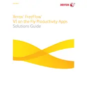 Xerox FreeFlow VI on the Fly Productivity Apps Software manual cover