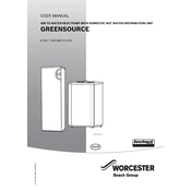 Worcester Greensource 6KW 2010 Heat Pump manual cover