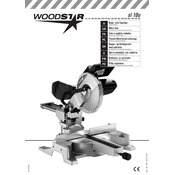 Woodstar SL 10U 3901201000 Saw manual cover