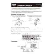 Yamaha DTX530K Drum Kit manual cover