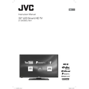 JVC LT-32C660 manual cover