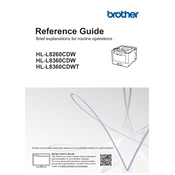 Brother HL-L8260CDW manual cover