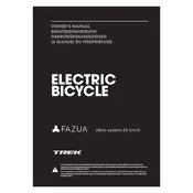 Trek Fazua eBike Systems Bicycle manual cover