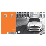 Ford Fusion 2016 manual cover