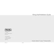 Viking VGUB151T Grill manual cover