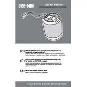 Braven BRV-MINI Speaker manual cover