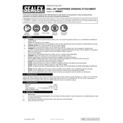 Sealey SMS01 Grinding Attachment manual cover