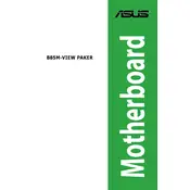 ASUS B85M-VIEW PAKER Motherboard manual cover