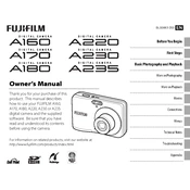 Fujifilm FinePix A180 Camera manual cover