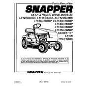 Snapper Series B ELT125G33BB Tractor