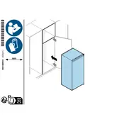 Bosch Series 2 KIL42NSE0G Refrigerator