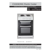 Cookworks 2388689 CET60W Cooker manual cover