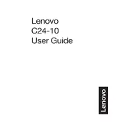 Lenovo C24-10 Monitor manual cover