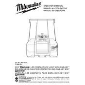 Milwaukee M18 2146-20 Light manual cover