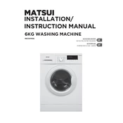 Matsui M612WM19G manual cover