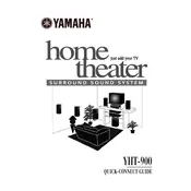 Yamaha YHT-900 Sound System manual cover