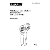 Flir Extech 42510A Thermometer manual cover