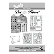 Barbie Mattel Dream House 26445 Toy manual cover