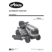 Ariens 936 Series 936097 Tractor manual cover