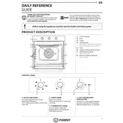 Indesit Aria KFW 3543 H IX UK Oven