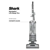 Shark Navigator NV390 Vacuum manual cover