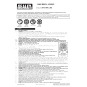 Sealey BG150CX.V3 Grinder manual cover