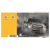 Ford F-250 Super Duty 2016 manual cover