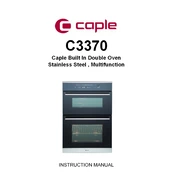 Caple C3370 Oven manual cover