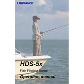 Lowrance HDS-5x Fish Finder